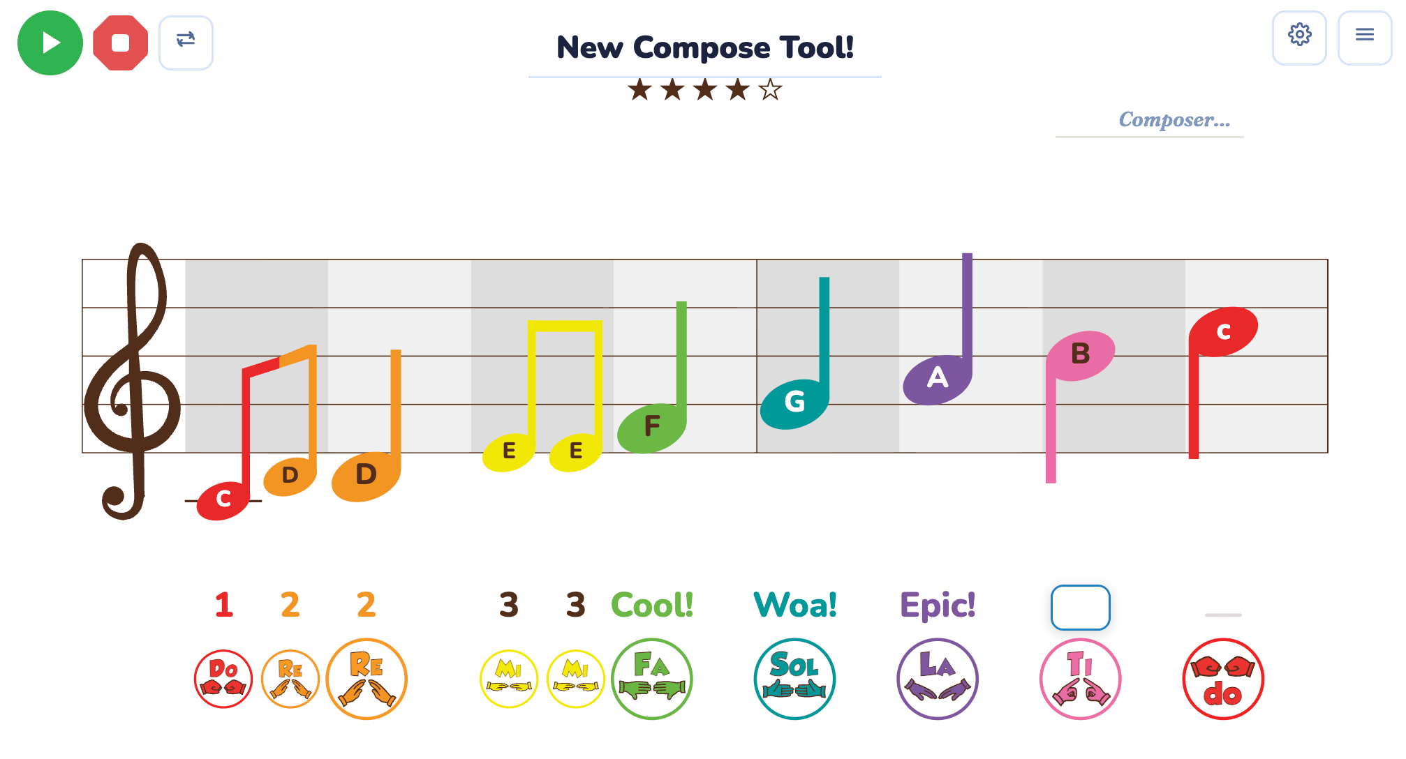 New Compose Tool