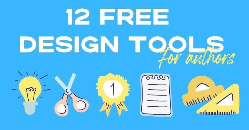 12 Free Design Tools For Authors - blog post image