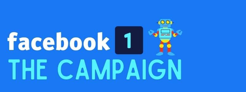 facebook 1 - the campaign