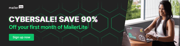 mailerlite black friday