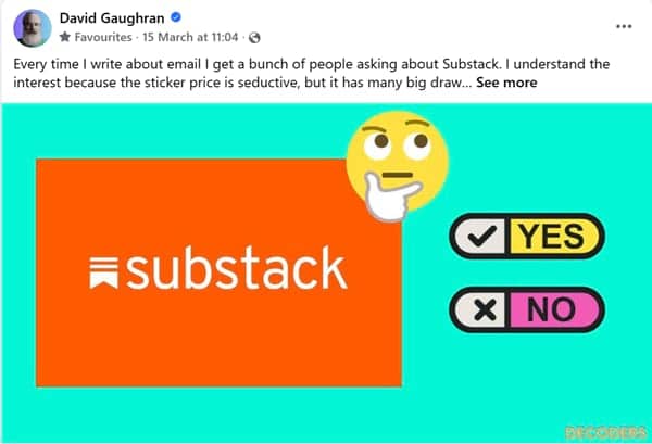 substack yes or no