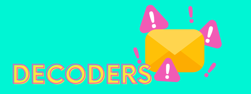 decoders unread emails