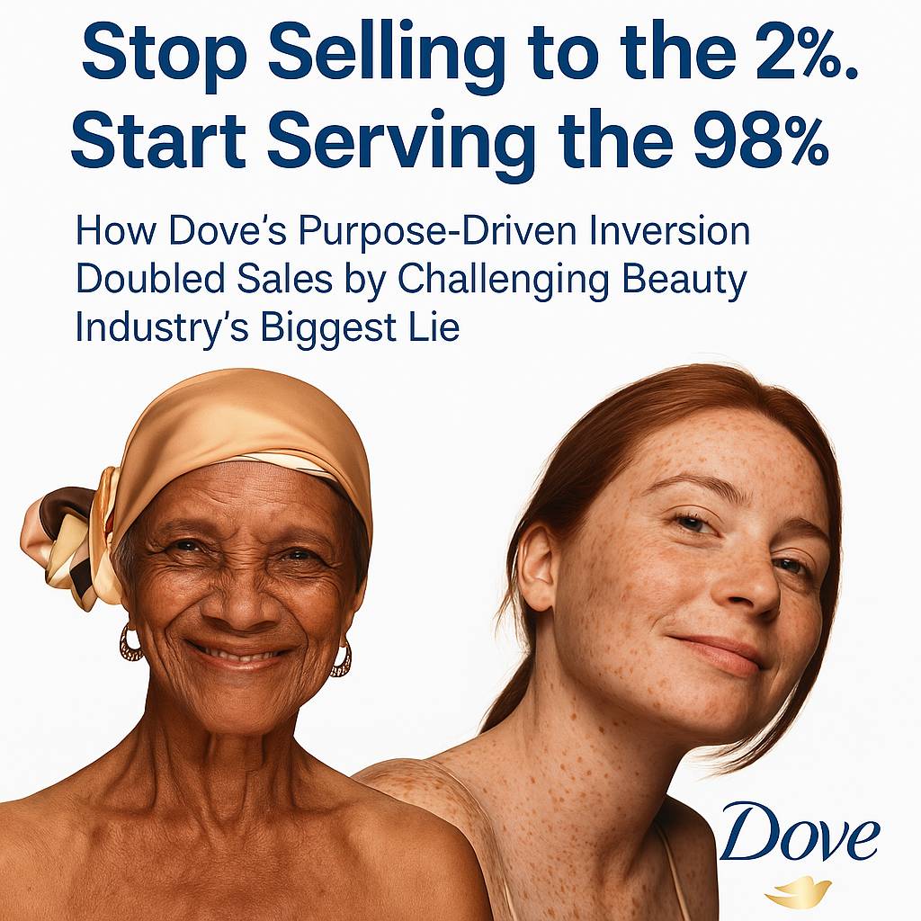 Two women of different ages and ethnicities smiling at the camera against a white background. On the left is an older Black woman wearing a golden head wrap, and on the right is a younger white woman with freckles and reddish hair. The image includes the 