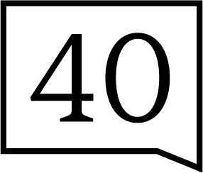 40 HE Logo