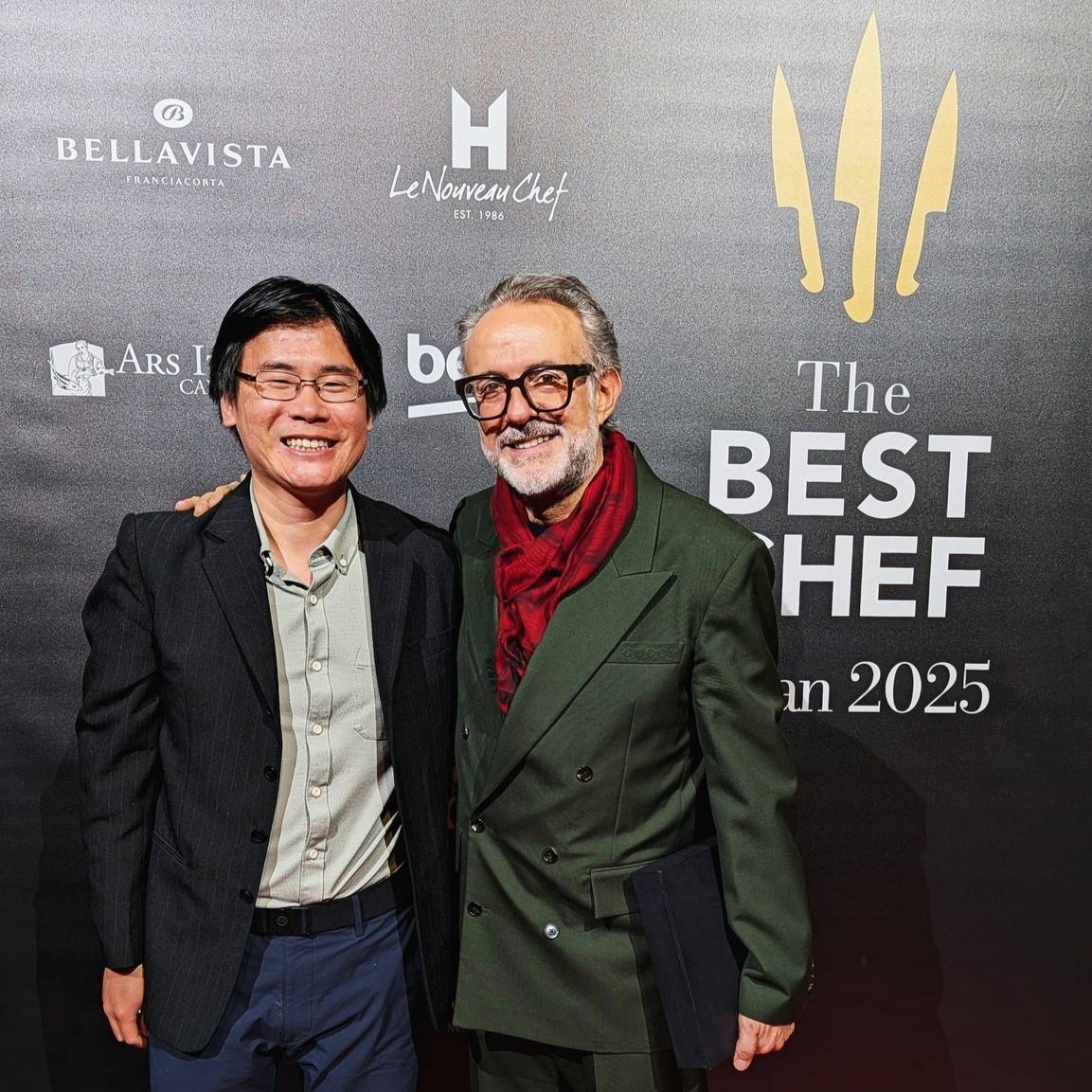 The Best Chef Awards 2025 - Massimo Bottura and Travelling Foodie Raymond Cua