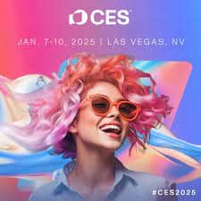 Ad for the 2025 CES tech conference 