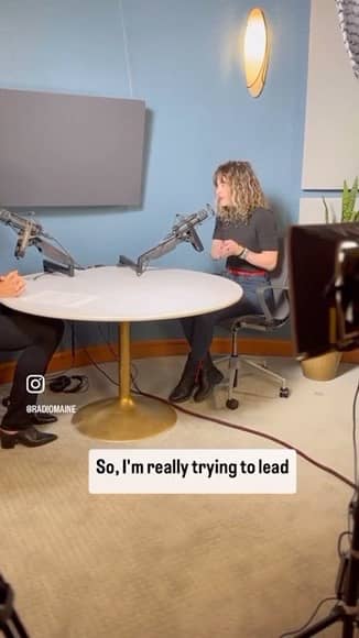 Sonia (founder TheTechMargin) and Dr. Lisa B. of  RadioMaine in interview with one another discussing creative tech.