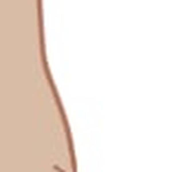 A tiny crop of Steph's Silva art: a curve of skin outlined in brown. Which body part is it?