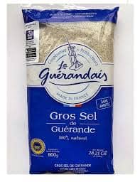 Sel de Guerande salt (for cooking or bathing)  The salt that Master Chefs and Bakers in France will not work witout
