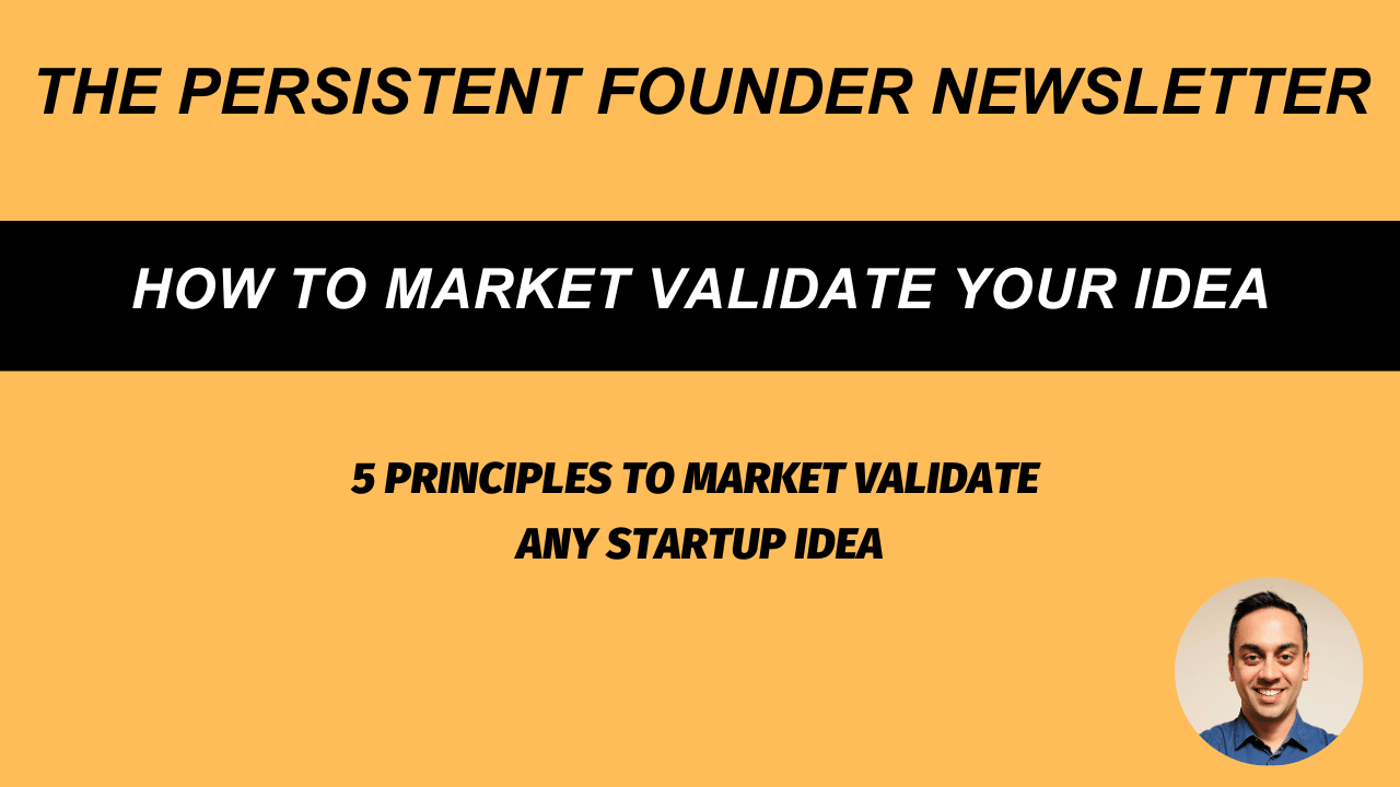 how to market validate your startup idea