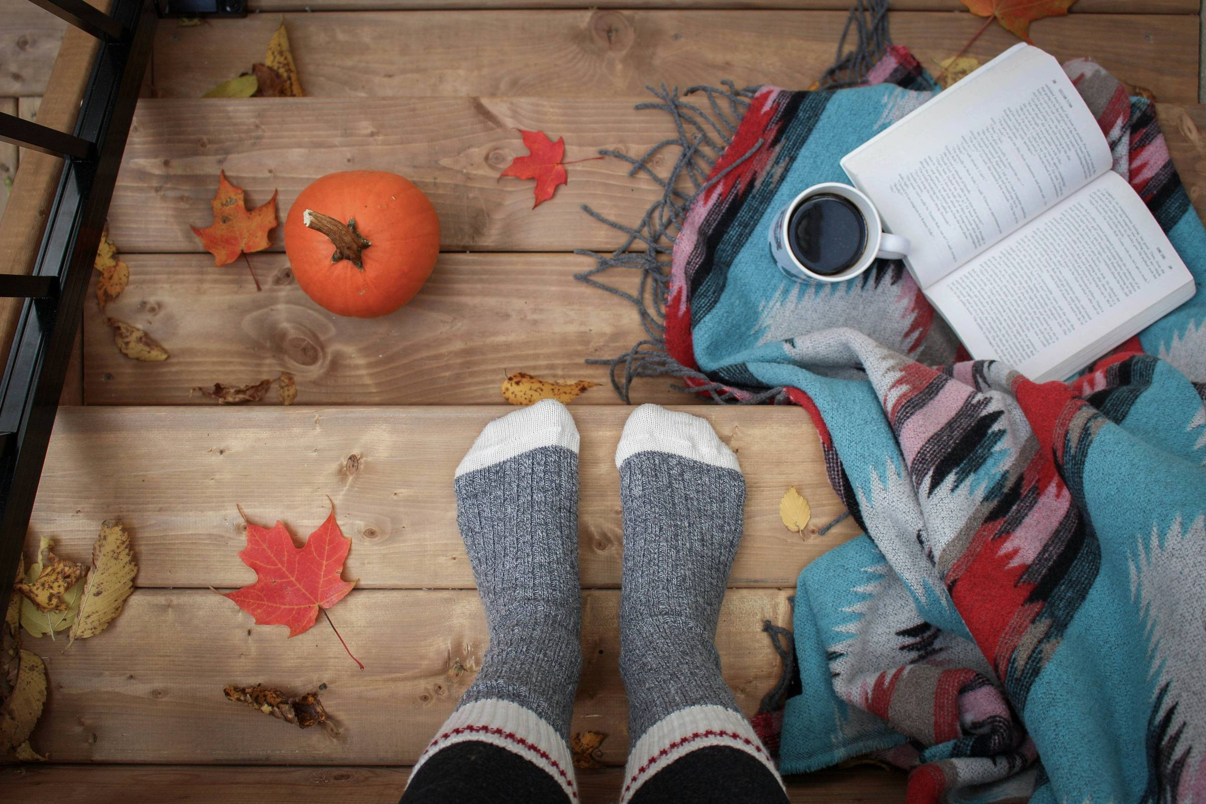 its COZY SEASON... Grab your tea and a deck!
