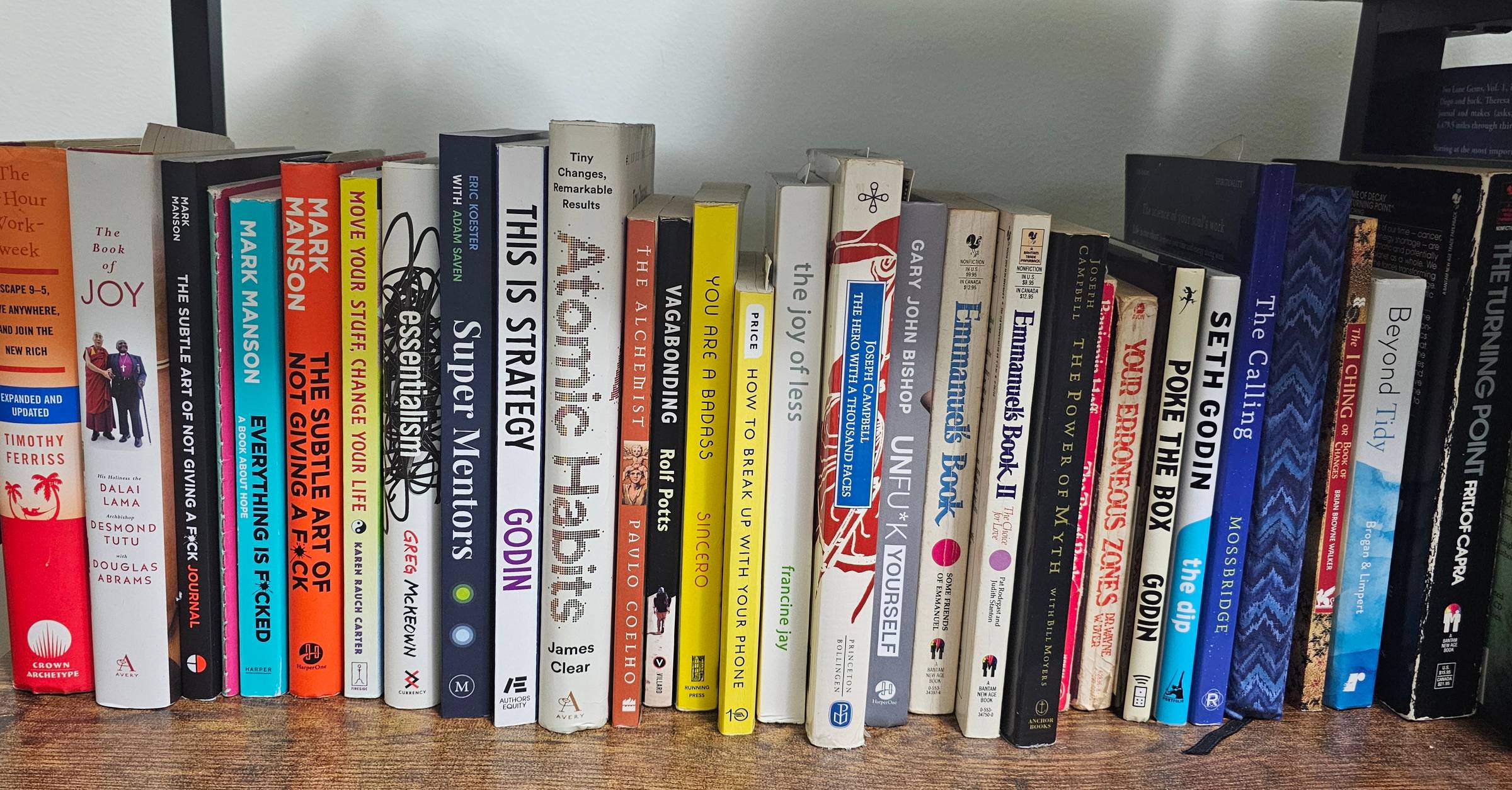 One of my bookshelves