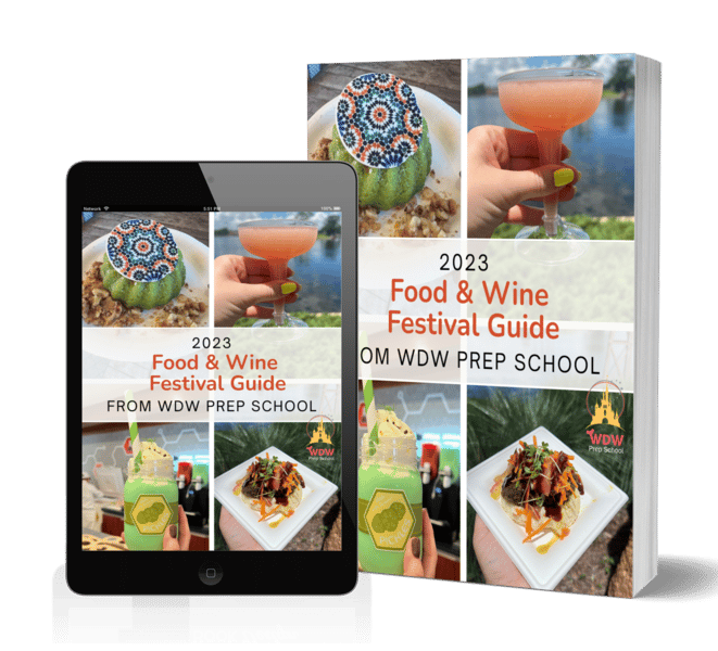 2023 WDW Prep Epcot Food and Wine Guide