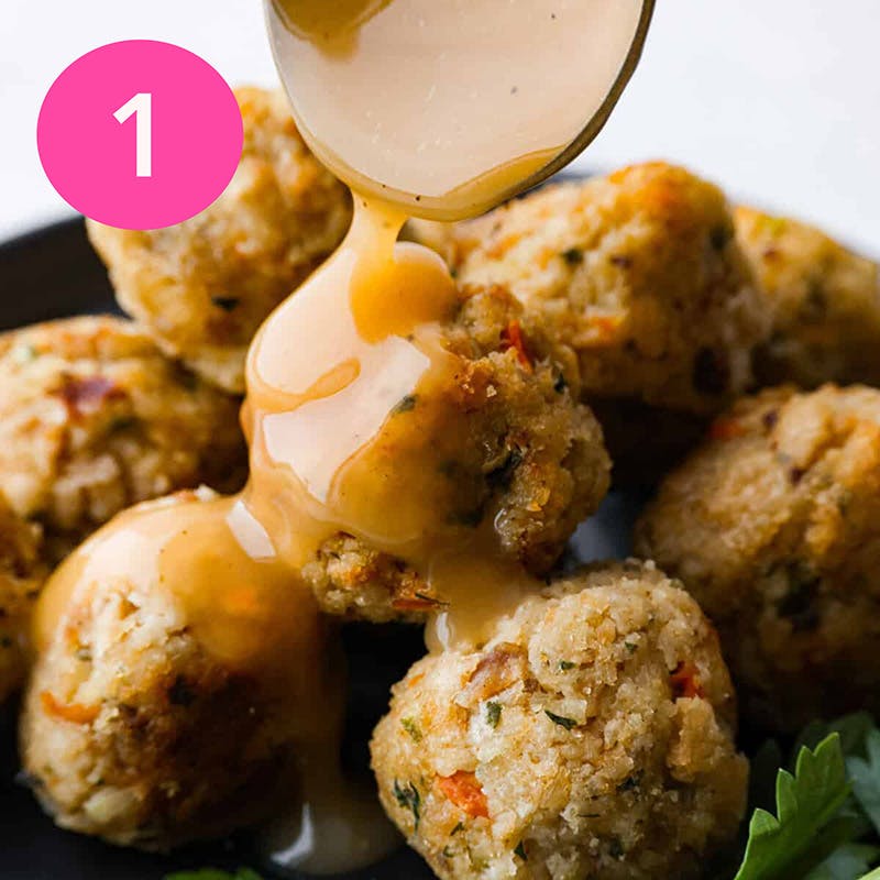 Turkey Stuffing Balls