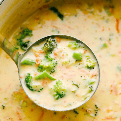 Panera Bread Broccoli Cheese Soup Copycat