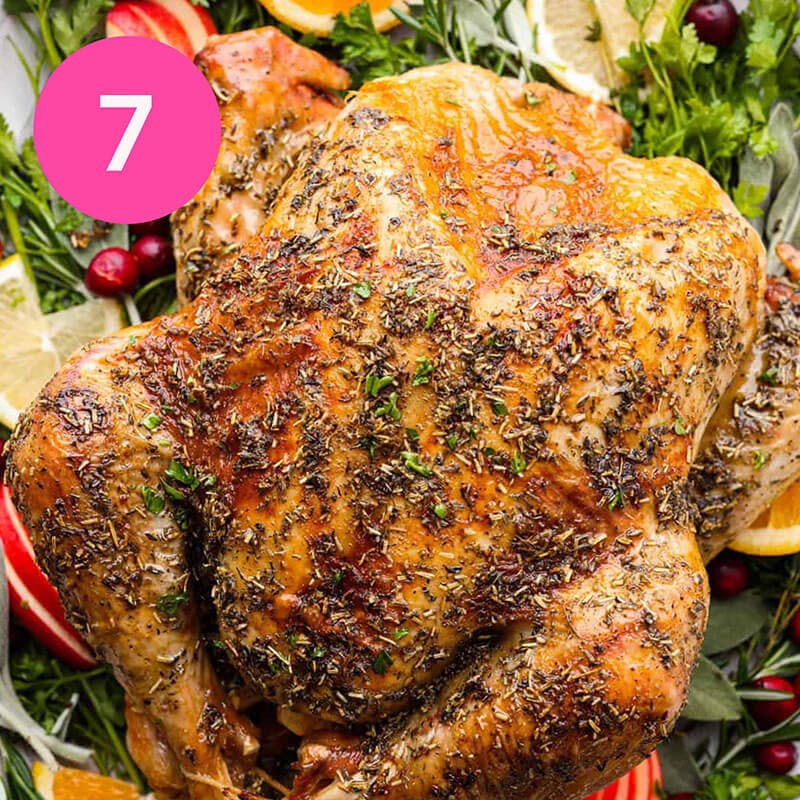 The Juiciest Roasted Turkey