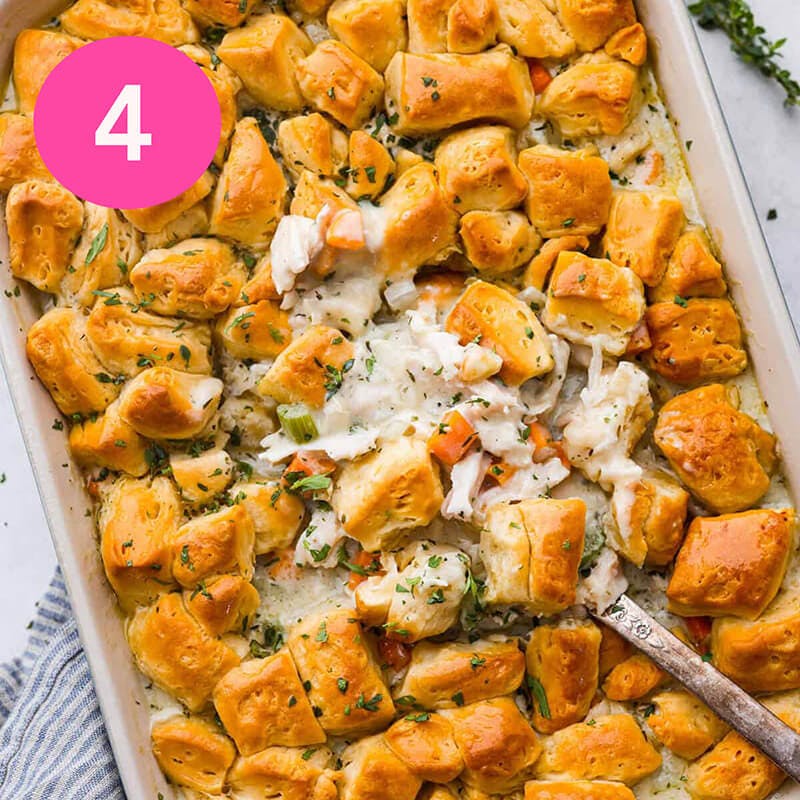 Chicken Pot Pie Casserole