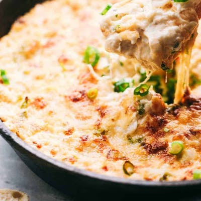 Insanely Delicious Hot Crab Dip