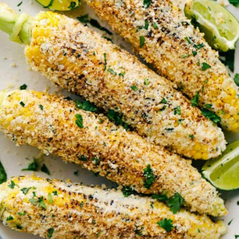 Grilled Mexican Street Corn