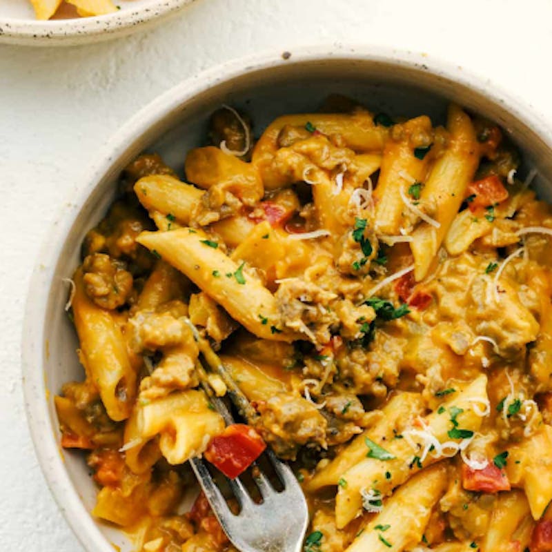 Sausage Pumpkin Pasta