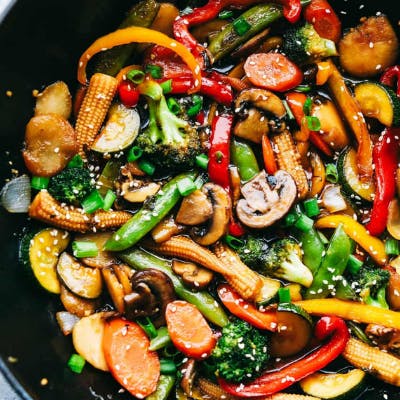 Easiest Vegetable Stir Fry