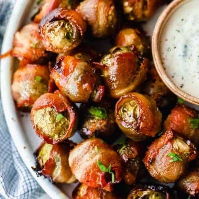 Bacon Wrapped Brussel Sprouts