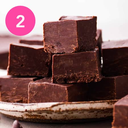 Two Ingredient Fudge