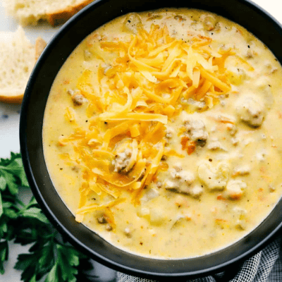 Cheeseburger Soup