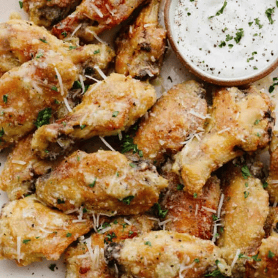 Parmesan Garlic Wings