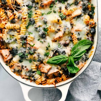 Turkey Mediterranean Casserole