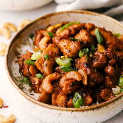 Slow Cooker Cashew Chicken