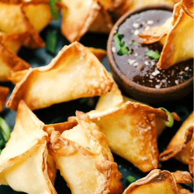 Air Fryer Cream Cheese Wontons
