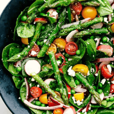 Asparagus Salad with Lemon Vinaigrette