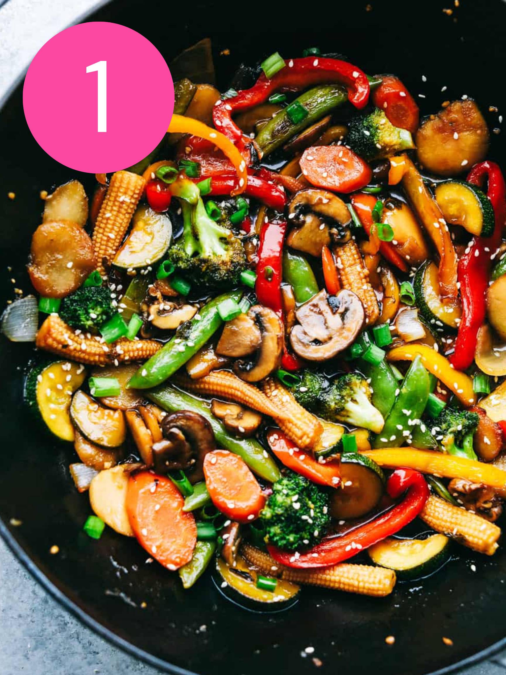 Easiest Vegetable Stir Fry
