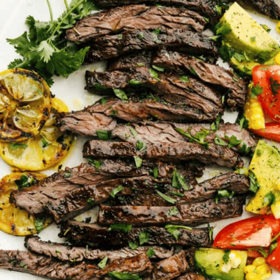 Grilledf Skirt Steak