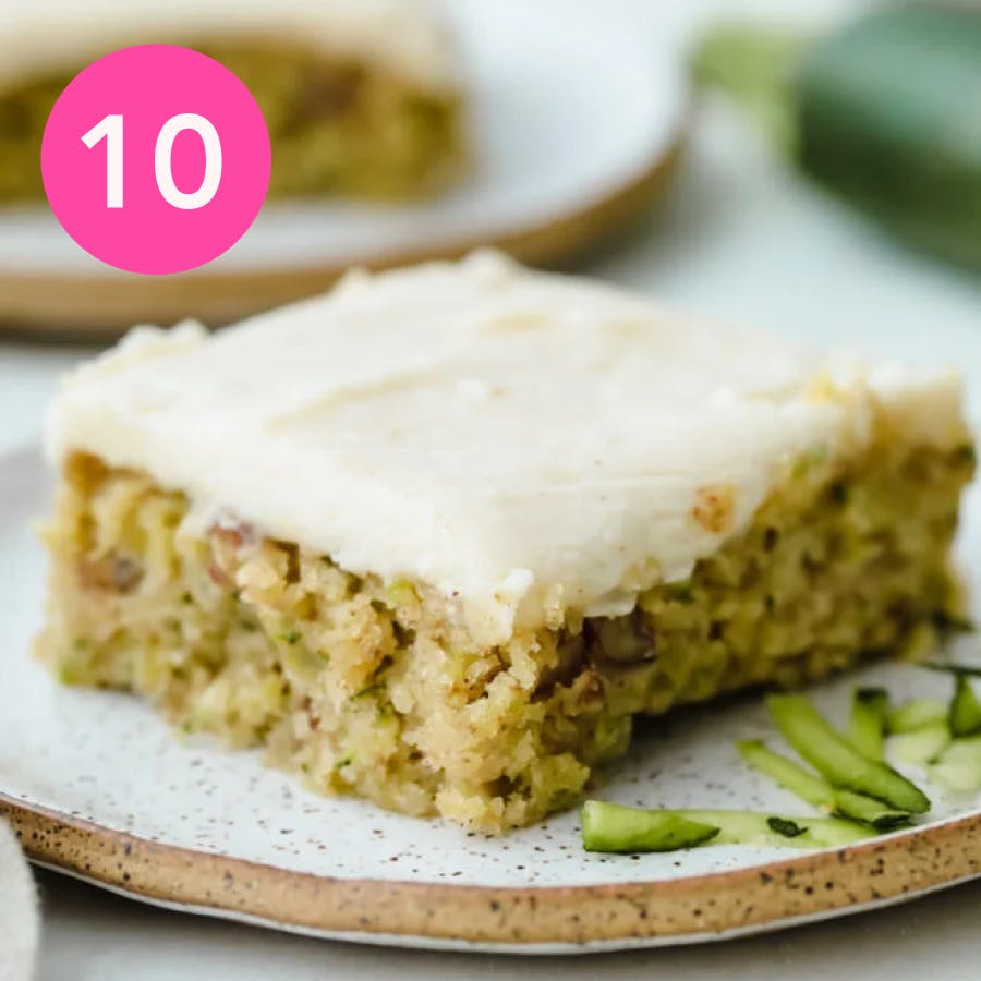 Zucchini Bars with Brown Butter Frosting