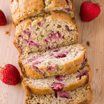 Strawberry Banana Bread