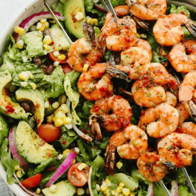 Grilled Shrimp Salad