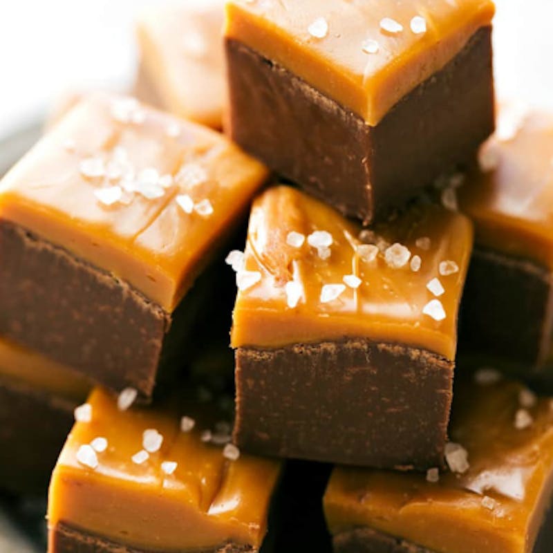 Chocolate Caramel Fudge