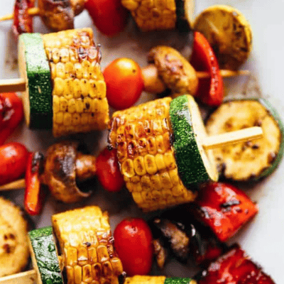 Grilled Vegetable Kabobs