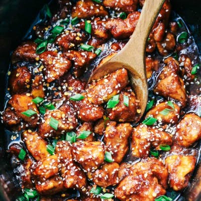 Slow Cooker General Tso's Chicken