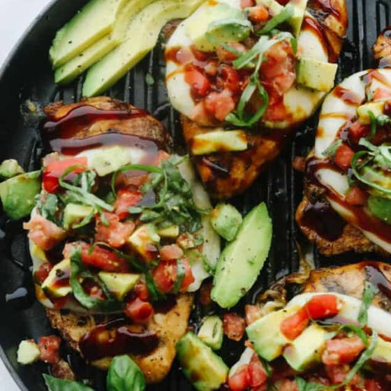 Grilled California Avocado Chicken