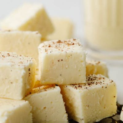 Eggnog Fudge