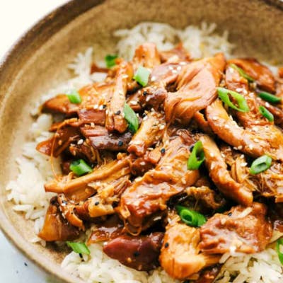 Slow Cooker Honey Garlic Chicken