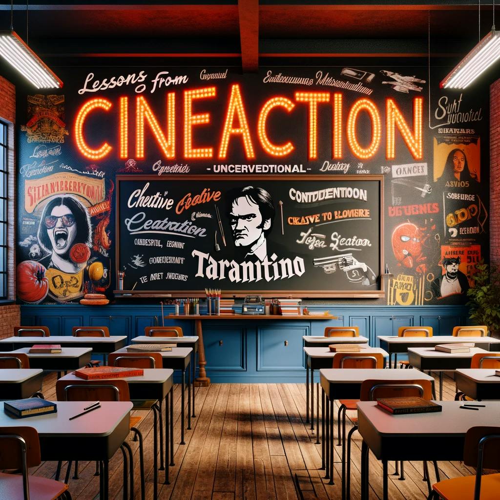 Une classe inspirée par l'univers Tarantino