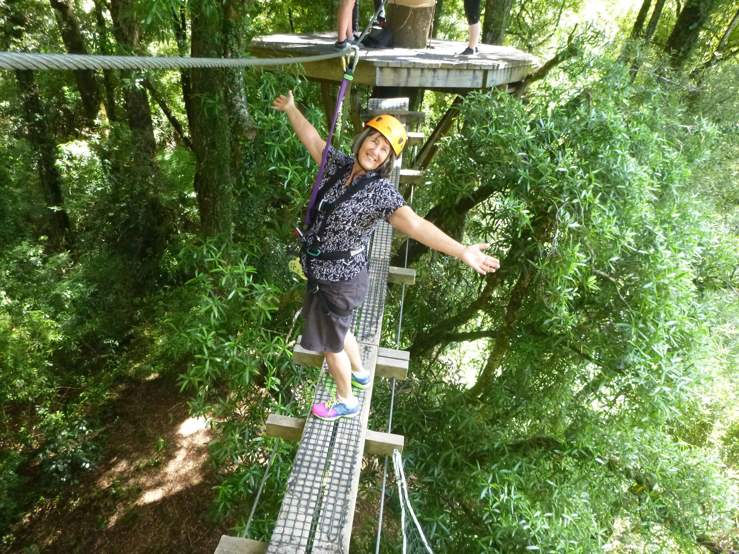 Ziplining with Canopy Tours, Rotorua, NZ