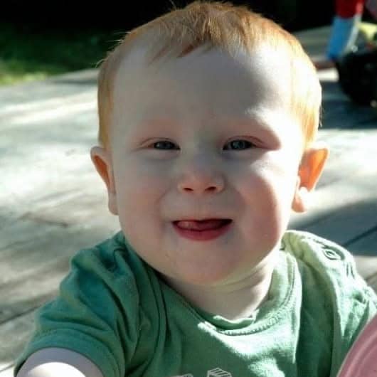 Great grandson Spencer - born while I was in India