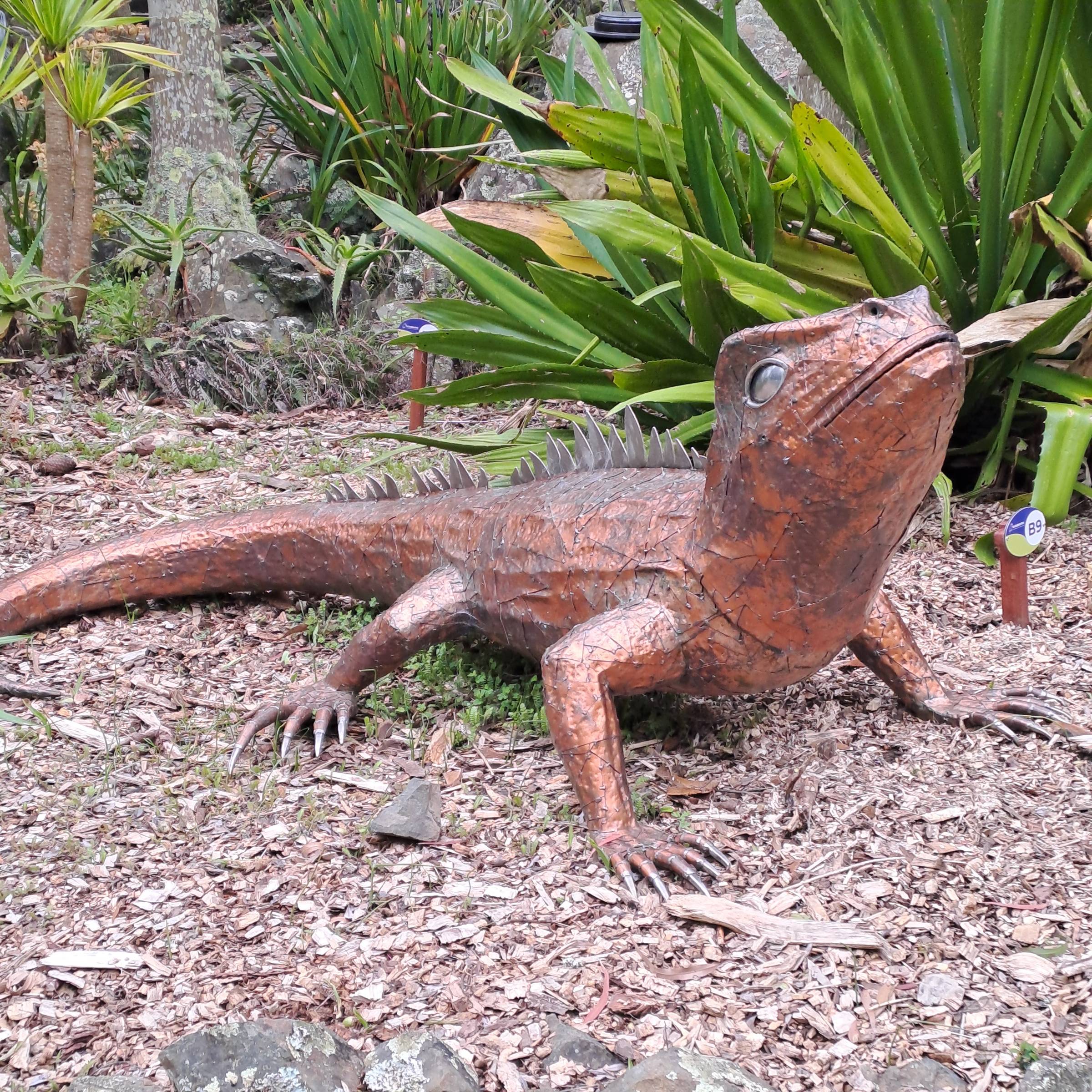 Kaitiaki - at The Waitakaruru Sculpture Park and Arboretum