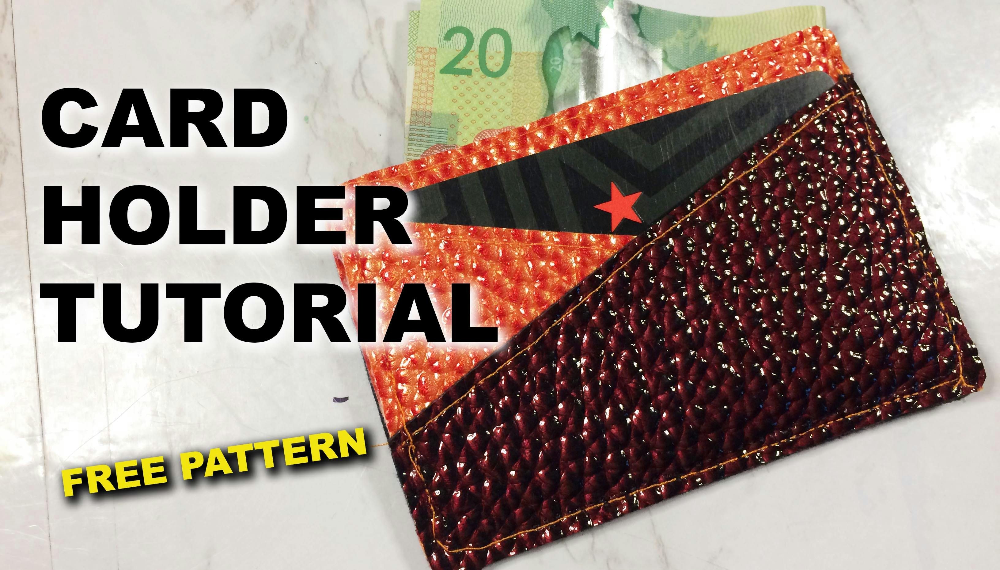 Download Cardholder Wallet Tutorial Craft With Catherine