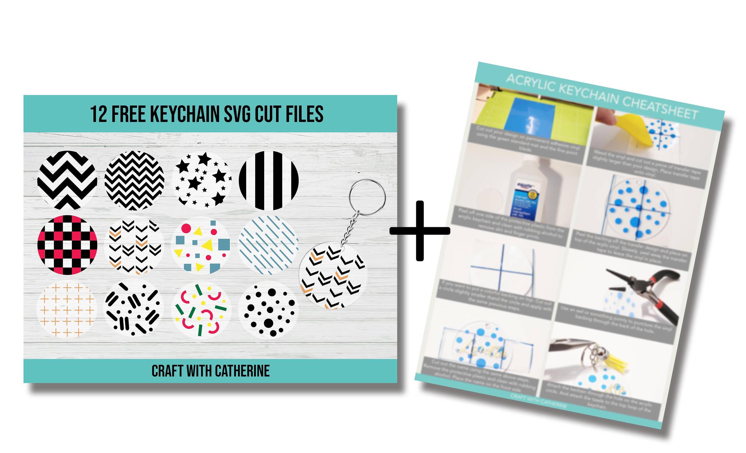 GET THE 12 FREE SVG CUT FILES AND CHEAT SHEET!